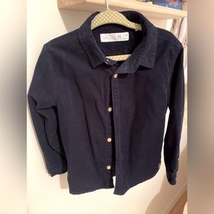 Zara corduroy button down